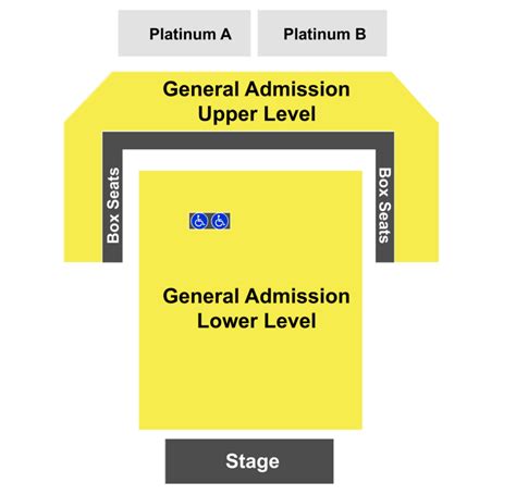 Stage AE Seating Chart & Seat Views